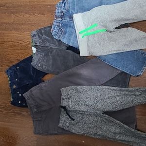 6 pairs of crewcuts pants in size 4